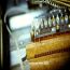 Hammond Model K Organ detail showing incorrect repair from the past